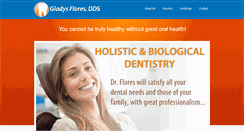 Desktop Screenshot of dentistgladysflores.com